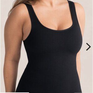 Shapermint Black Shape Wear Essentials All Day Every Day Tank Cami - L NWT